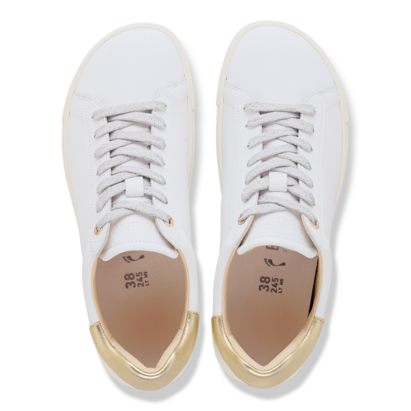 Birkenstock čevlji Bend Low gladko usnje white 1030042