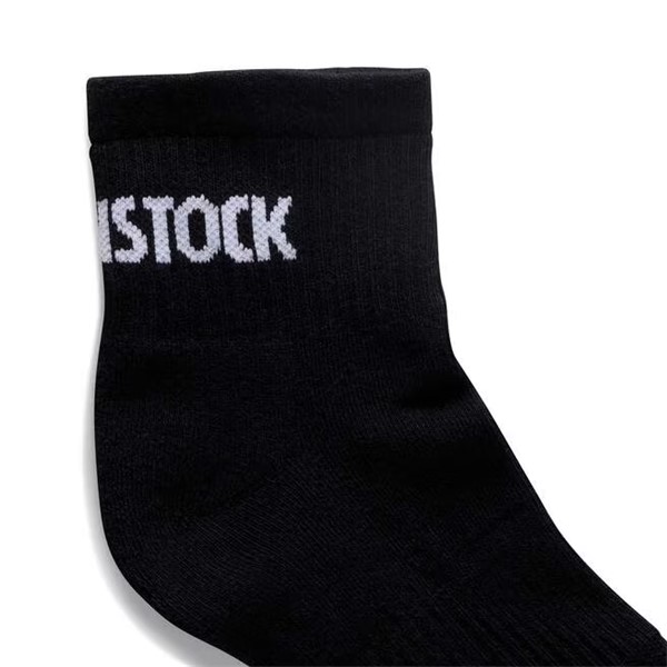 Birkenstock unisex nogavice v črni barvi