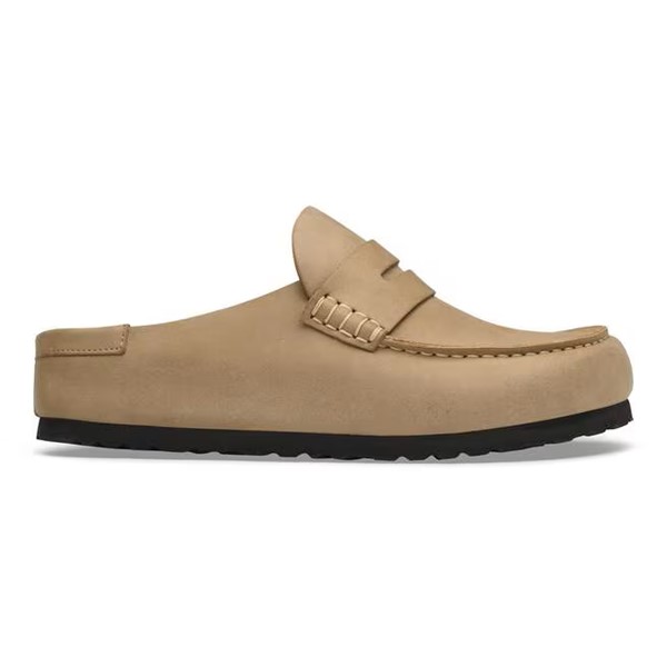 Birkenstock Naples v oljenem usnju in v tabacco rjavi barvi regular kopito 1032718
