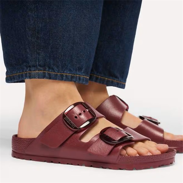 Birkenstock Arizona EVA big buckle ženski natikači zinfandel ozko kopito 1033115