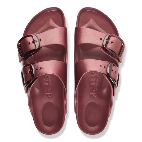 Birkenstock Arizona EVA big buckle ženski natikači zinfandel ozko kopito 1033115