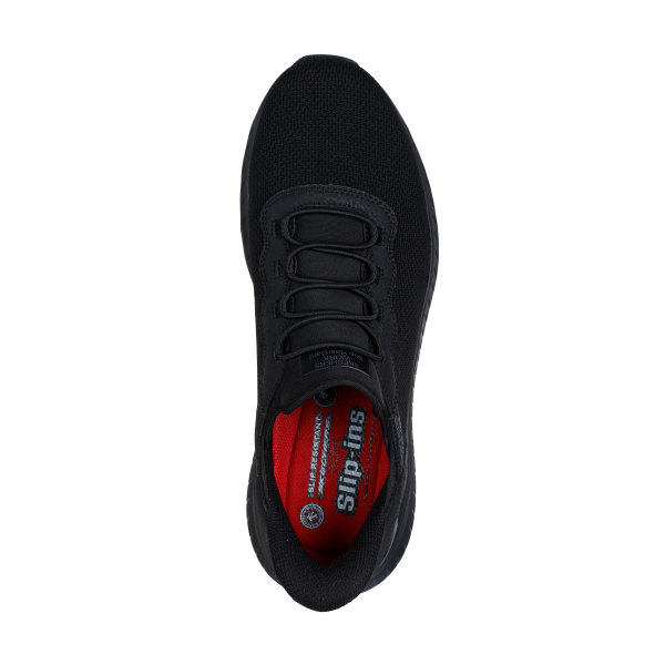 Skechers Slip-ins Work ženski superg Squad Chaos Jasul 108194BLK