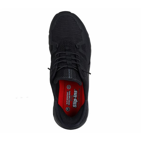 Skechers Work Glide-Step Pro Edrura ženski superg v črni barvi 108261