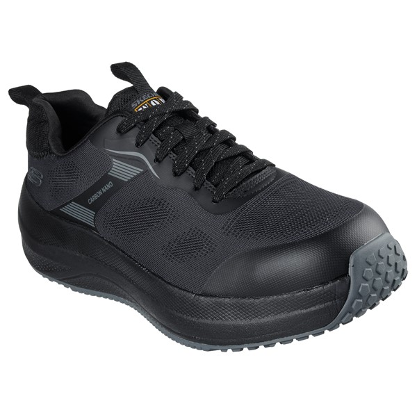 Skechers work transporter lite moški delovni čevelj z kapico 200263EC BLK