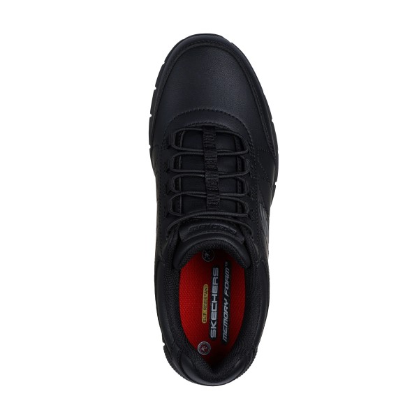 Skechers work Nampa - Beja ženski superg v črni barvi