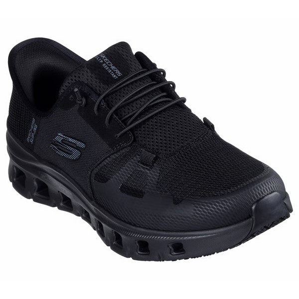 Skechers Work Glide-Step Pro moški superg v črni barvi 200337