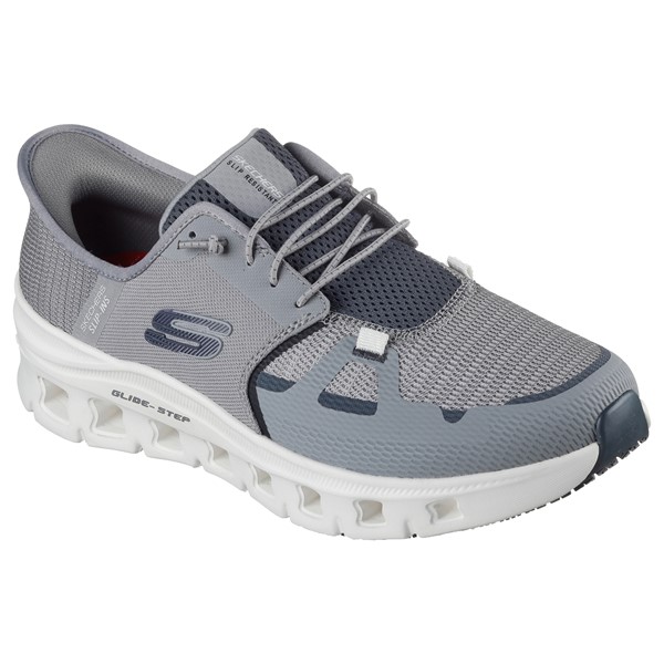 Skechers Work Glide-Step Pro moški superg v sivi barvi 200337