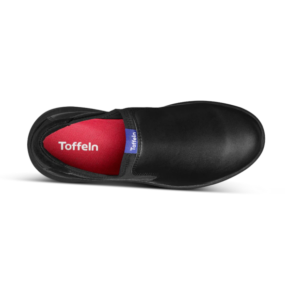 Toffeln SmartSole Slip on ženski superg črni 350
