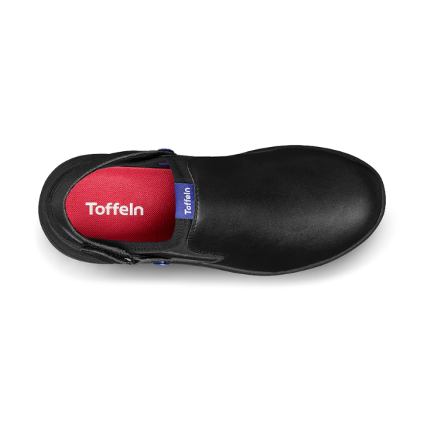 Toffeln SmartSole Clog ženski natikač črni 0340BK