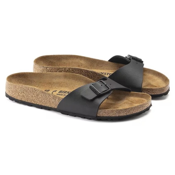 Birkenstock Madrid birkoflor filc ozko kopito črni 040793