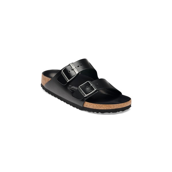 Birkenstock Arizona high shine amalfi črne barve regular kopito 1032774