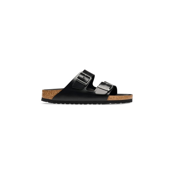 Birkenstock Arizona high shine amalfi črne barve regular kopito 1032774