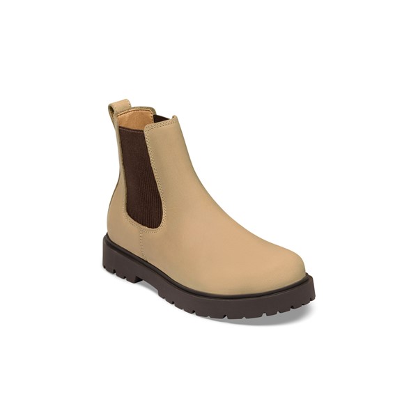 Birkenstock Highwood gležnar v oljenem usnju tabacco brown regular kopito 1033180