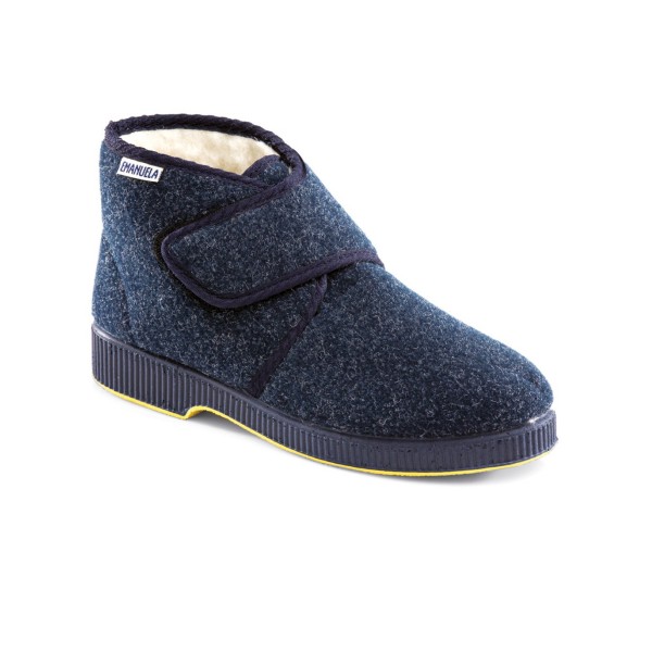 Emanuela topli hišni copati 564 Modri