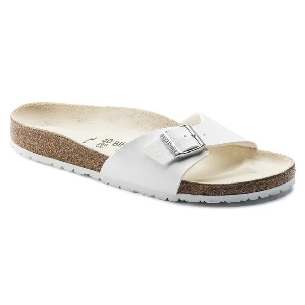 Birkenstock Madrid birkoflor filc beli ozko kopito 040733