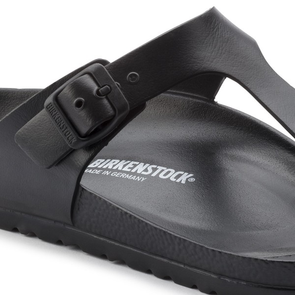 Birkenstock Gizeh EVA unisex natikači črni regular kopito 0128201