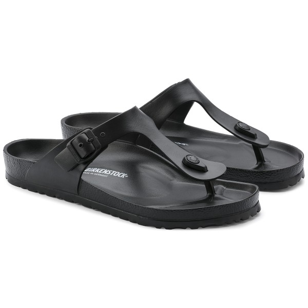 Birkenstock Gizeh EVA unisex natikači črni regular kopito 0128201