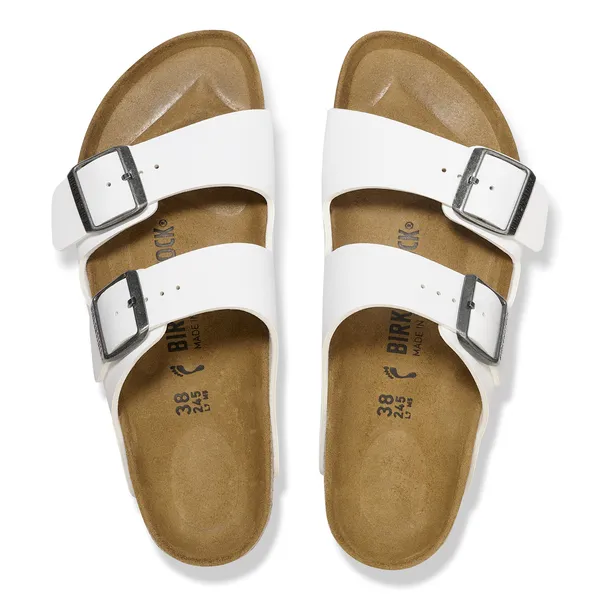 Birkenstock Arizona Birkoflor v beli barvi regular 552681