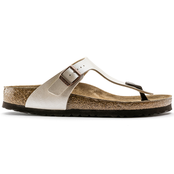 Birkenstock Gizeh birkoflor graceful pearl white regular 943871