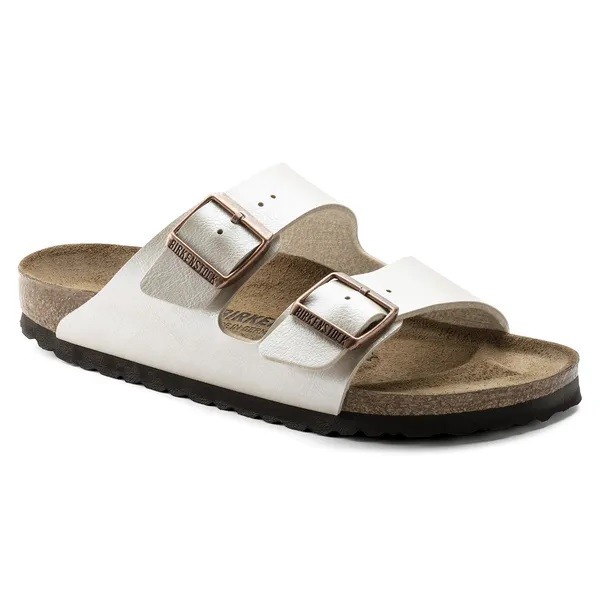 Birkenstock Arizona Graceful pearl white Regular Fit 1009920