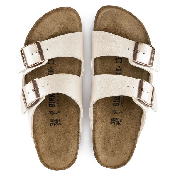 Birkenstock Arizona Graceful pearl white Regular Fit 1009920