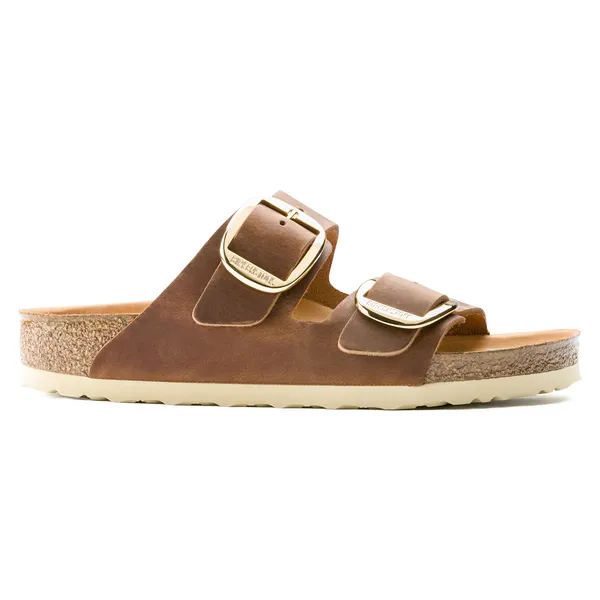 Birkenstock Arizona Big Buckle oljeno usnje konjak regular 1011072