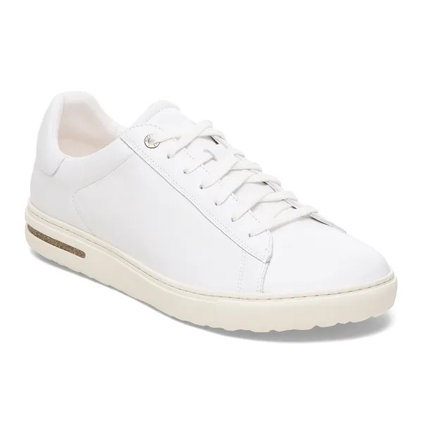 Birkenstock čevlji Bend Low gladko usnje white regular kopito 1017723