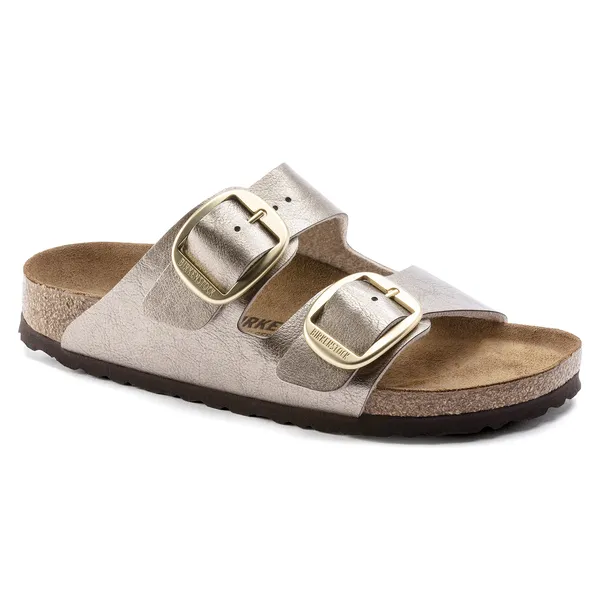 Birkenstock Arizona Big Buckle birkoflor taupe barva regular 1021760