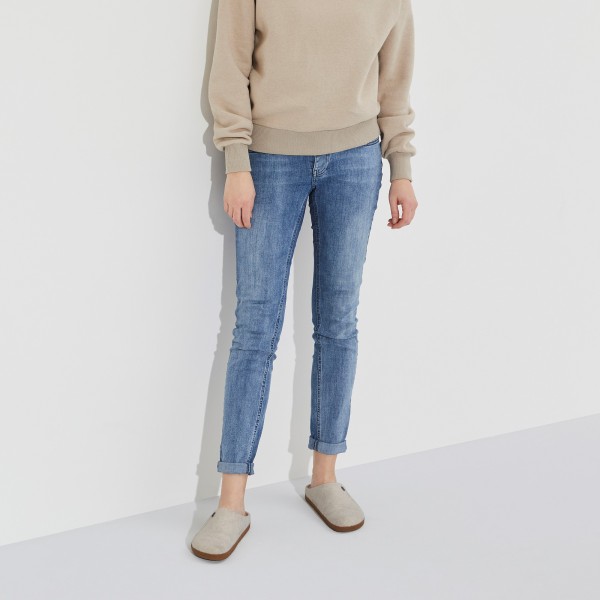 Birkenstock Zermatt Rivet bež podložen vložek 1023194 Ecru