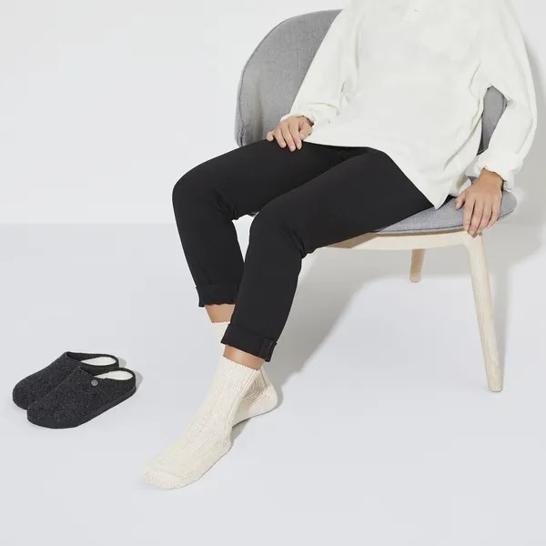 Birkenstock ženske nogavice v bež barvi 1023657