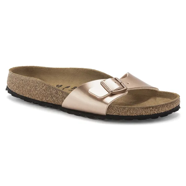 Birkenstock Madrid birkoflor filc bakrene barve ozko kopito 1023927