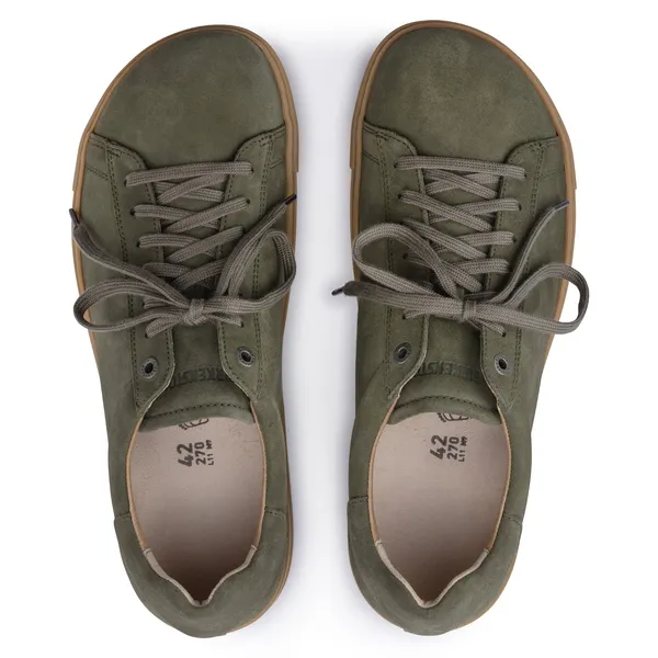 Birkenstock čevlji Bend Low semiš usnje Thyme 1024533