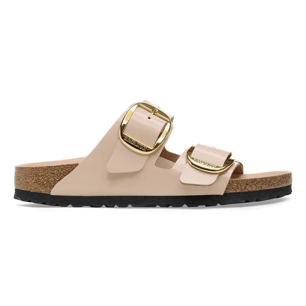 Birkenstock Arizona Big Buckle  high shine bež regular 1026478