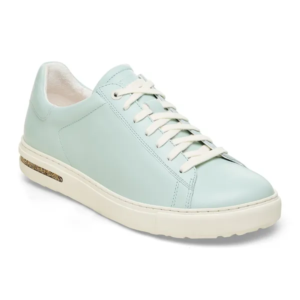 Birkenstock čevlji Bend Low gladko usnje Surf Green 1027292