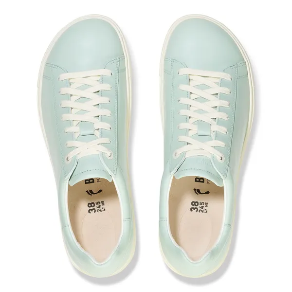 Birkenstock čevlji Bend Low gladko usnje Surf Green 1027292