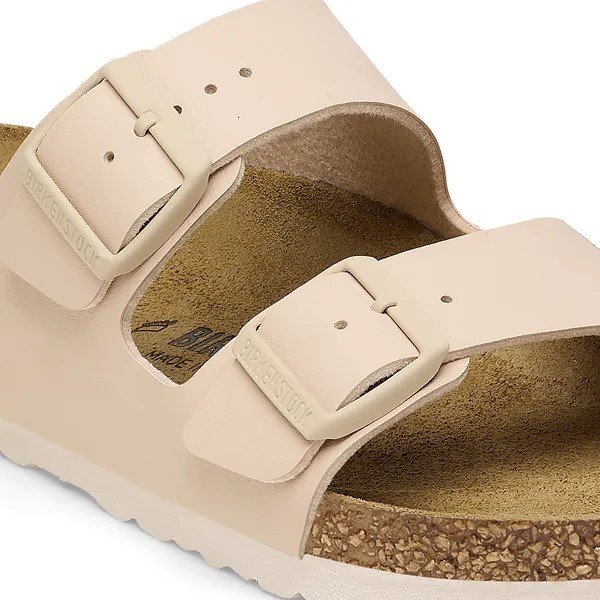 Birkenstock Arizona ženski natikač Birkoflor filc v novi bež barvi regular 1027721