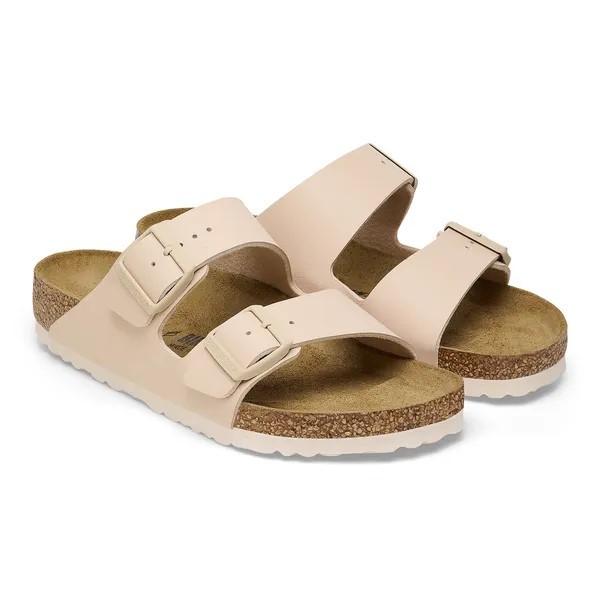 Birkenstock Arizona ženski natikač Birkoflor filc v novi bež barvi regular 1027721
