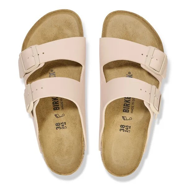 Birkenstock Arizona ženski natikač Birkoflor filc v novi bež barvi regular 1027721