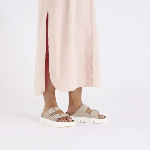 Birkenstock Papilio arizona v roza barvi ozko kopito 1029117