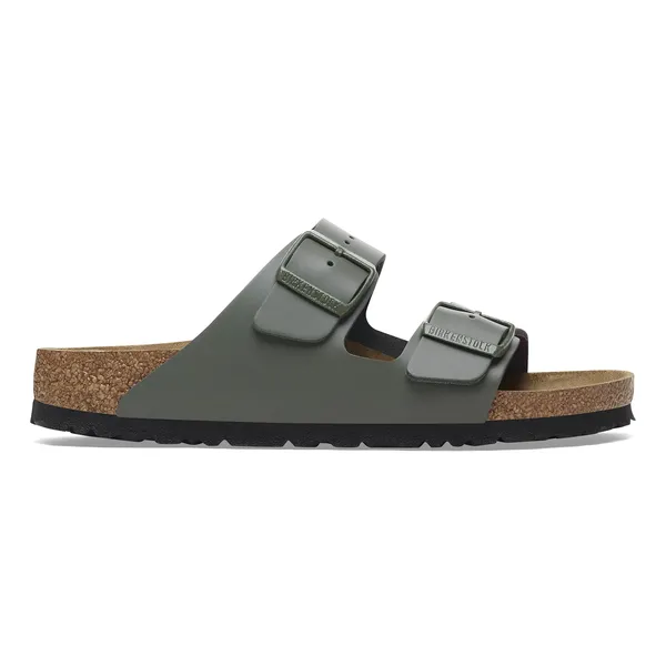 Birkenstock Arizona usnjeni natikač v thyme barvi regular 1029165 