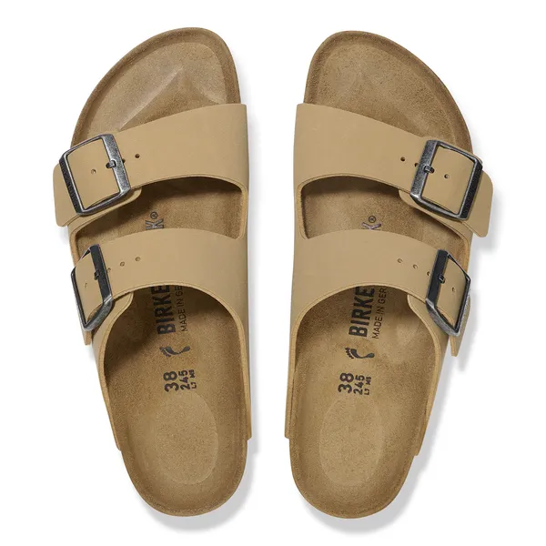 Birkenstock Arizona Birkoflor latte cream barve Regular 1029170