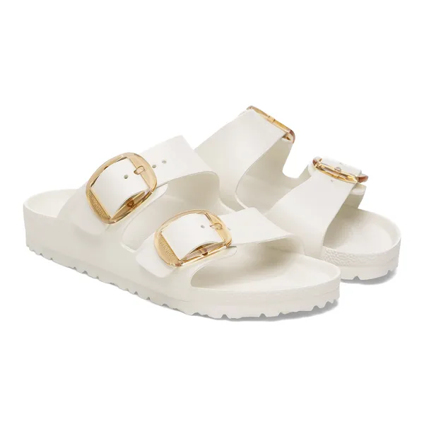 Birkenstock Arizona EVA big buckle ženski natikači Eggshell ozko kopito 1029651