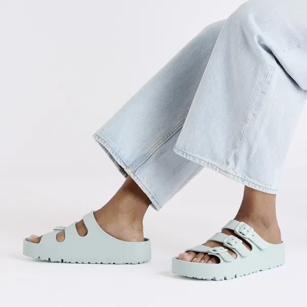 Birkenstock Papilio Florida EVA ozko kopito v svetlo zeleni barvi 1029736