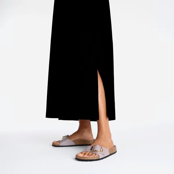  Birkenstock Madrid z veliko zaponko faded purple ozko kopito 1029843