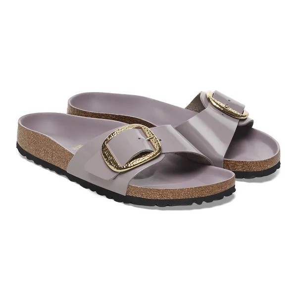  Birkenstock Madrid z veliko zaponko faded purple ozko kopito 1029843
