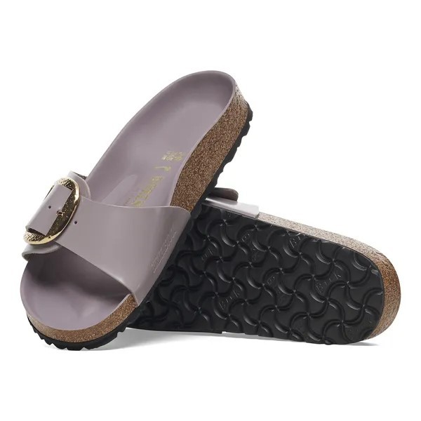  Birkenstock Madrid z veliko zaponko faded purple ozko kopito 1029843