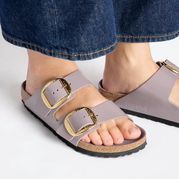 Birkenstock Arizona Big Buckle high shine faded purple ozko kopito 1029762
