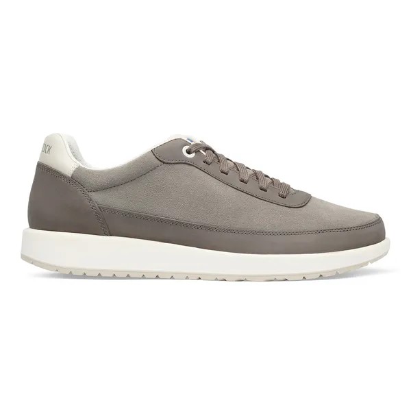 Birkenstock Honnef usnjeni bež čevlji v regular širini 1030126