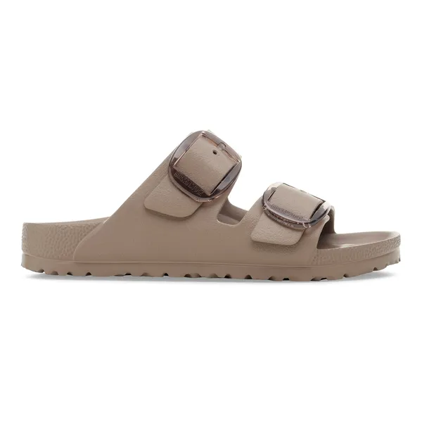 Birkenstock Arizona EVA big buckle ženski natikači Gray Taupe ozko kopito 1030389