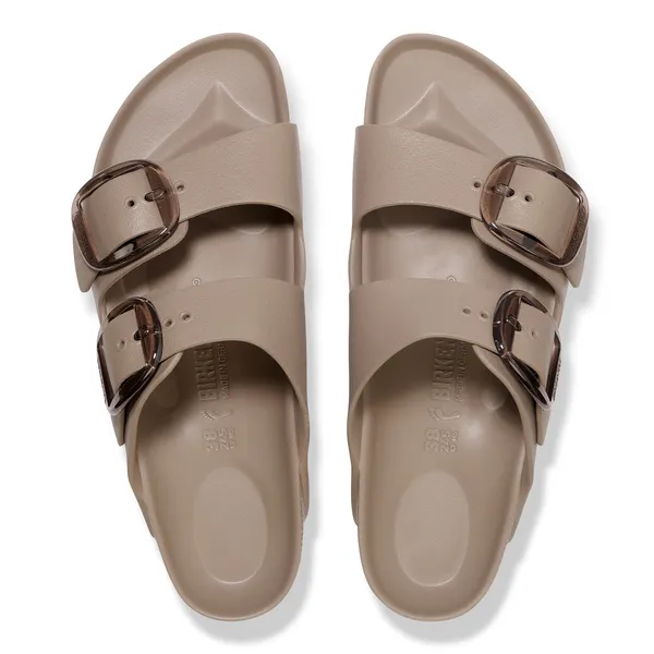 Birkenstock Arizona EVA big buckle ženski natikači Gray Taupe ozko kopito 1030389